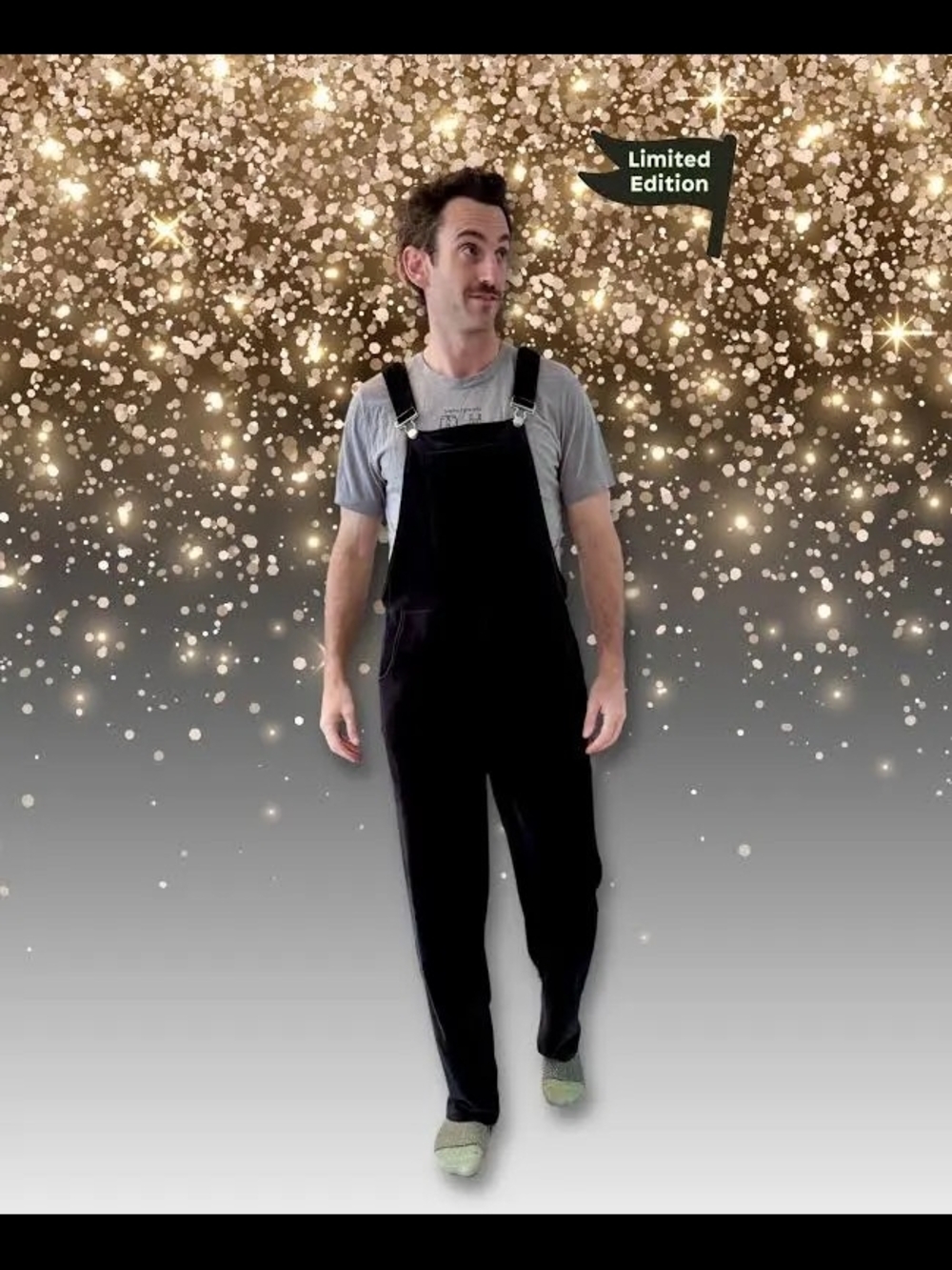 Unisex Velour Overalls